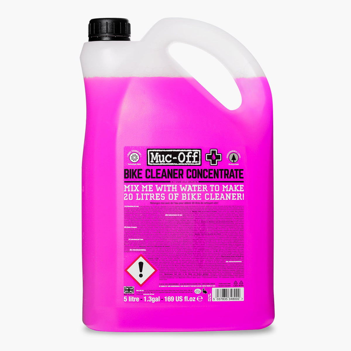Muc-Off Bike Cleaner Concentrate Bottle 5 Litre