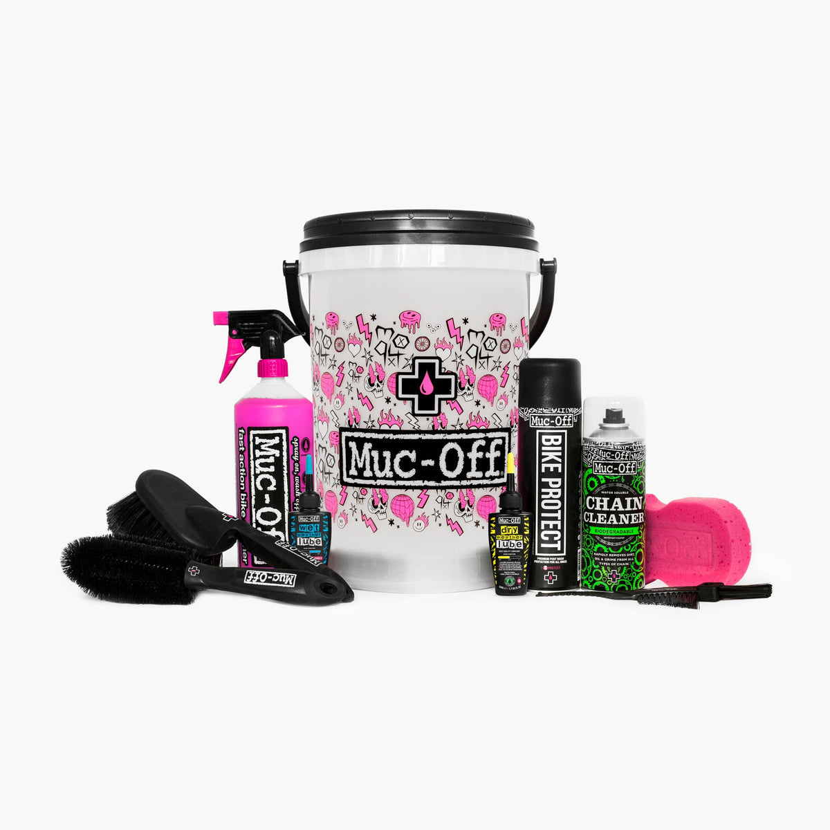 Muc-Off Bicycle Dirt Bucket With Filth Filter Bundle 11 Piece