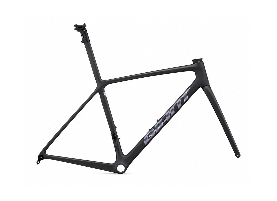 2023 Giant TCR Advanced SL Disc-FF - Matte Raw Carbon/Gloss Rainbow Lightning - LARGE