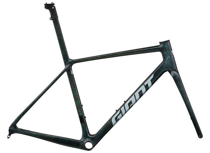 2025 Giant TCR Advanced SL-FF road bike frameset in Opal, Raw Carbon, Psychedelic Green, Racing Blue - Giant South Yarra - view 2 of 4