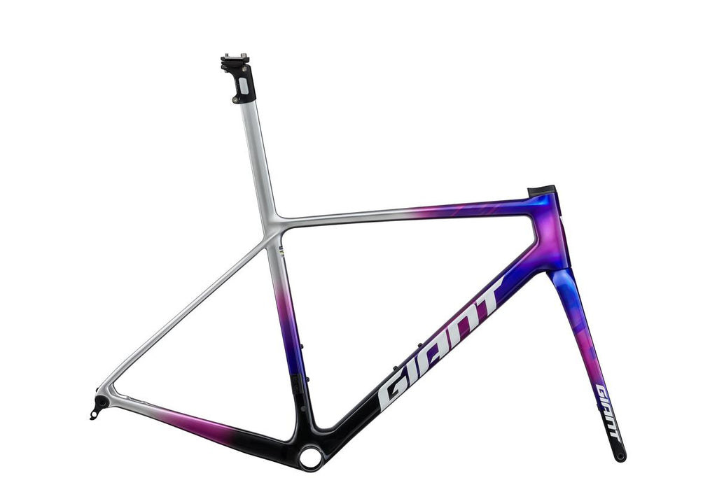 Cadre De Vélo De Route Giant TCR COMPACT ROAD 50x52cm - Alu Rouge, Fourche Incluse, Rare