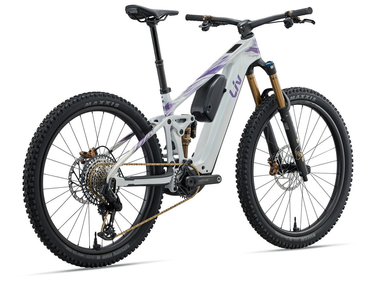 Liv Intrigue Advanced E+ 0 - Prism Pearl - Rear