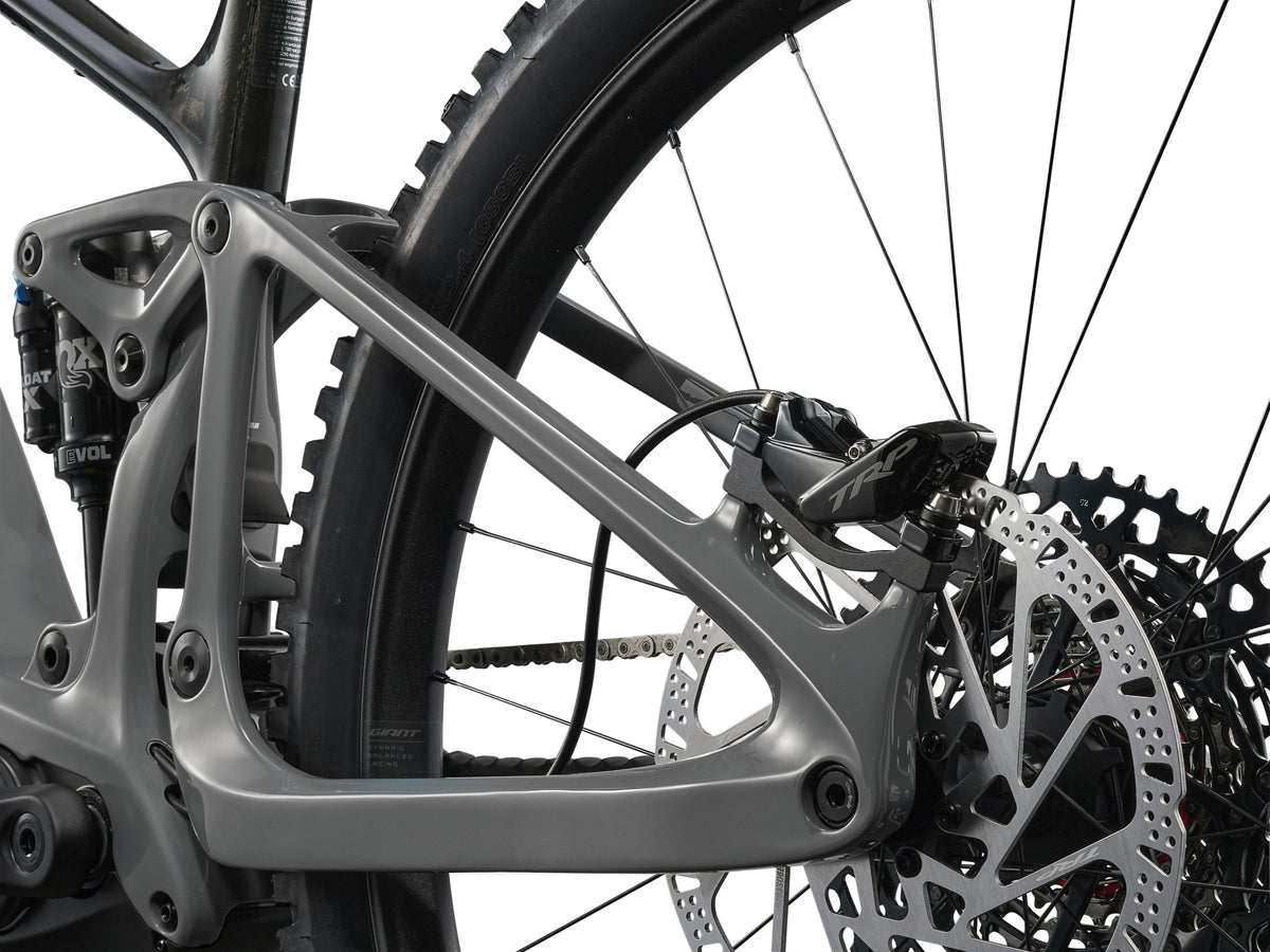 Giant Trance Advanced E+ 1 - Carbon/Tactical Grey - Detail