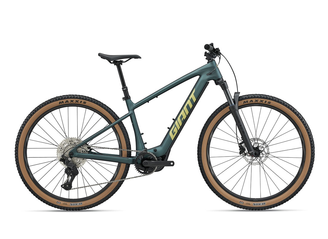 2027 Giant Talon E+ 1 electric mountain bike in Kelp Forest, Almond - Giant South Yarra - view 1 of 2