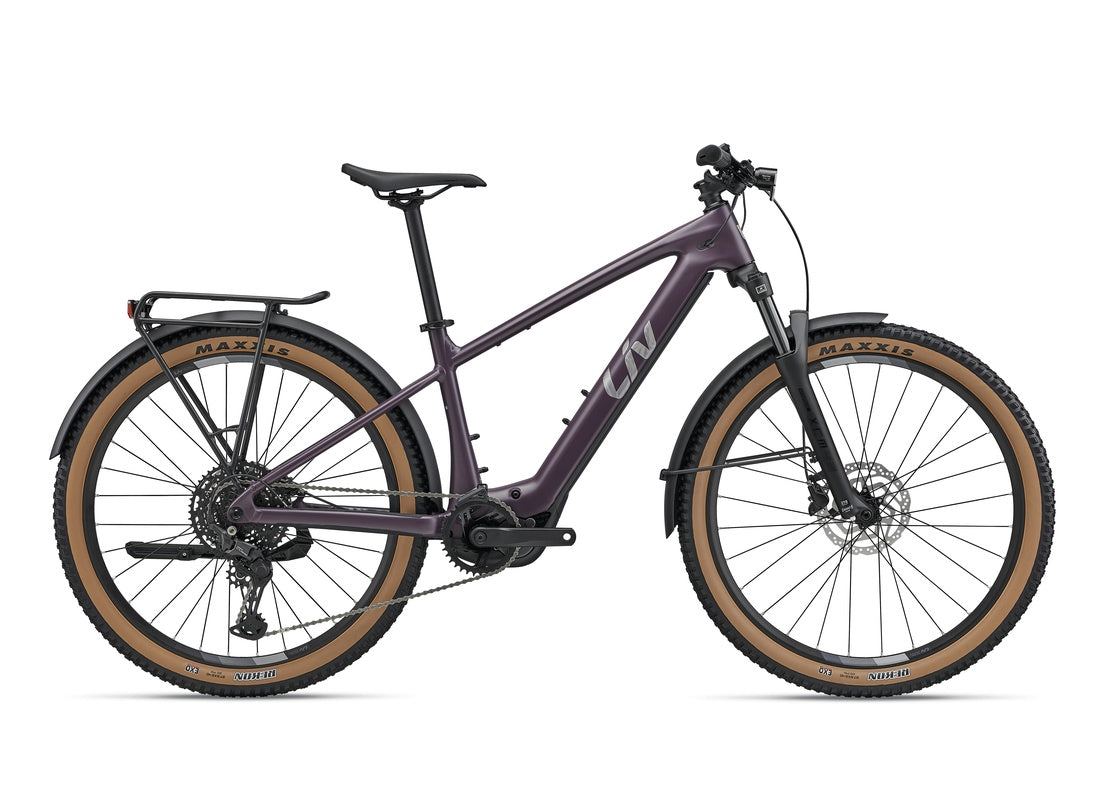 2027 Liv Tempt E+ 2 EX electric mountain bike in Tyrian Purple - Giant South Yarra