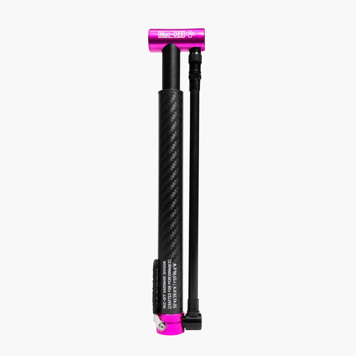 Muc-Off AirMach Carbon Pump - Lightweight (Max 130 PSI)