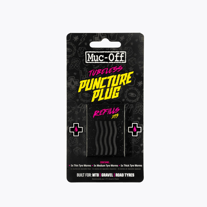 Muc-Off Puncture Plugs Refill Pack 15 Piece