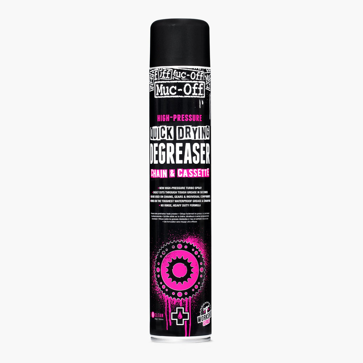Muc-Off High Pressure Quick Drying Degreaser Chain & Cassette 750ml