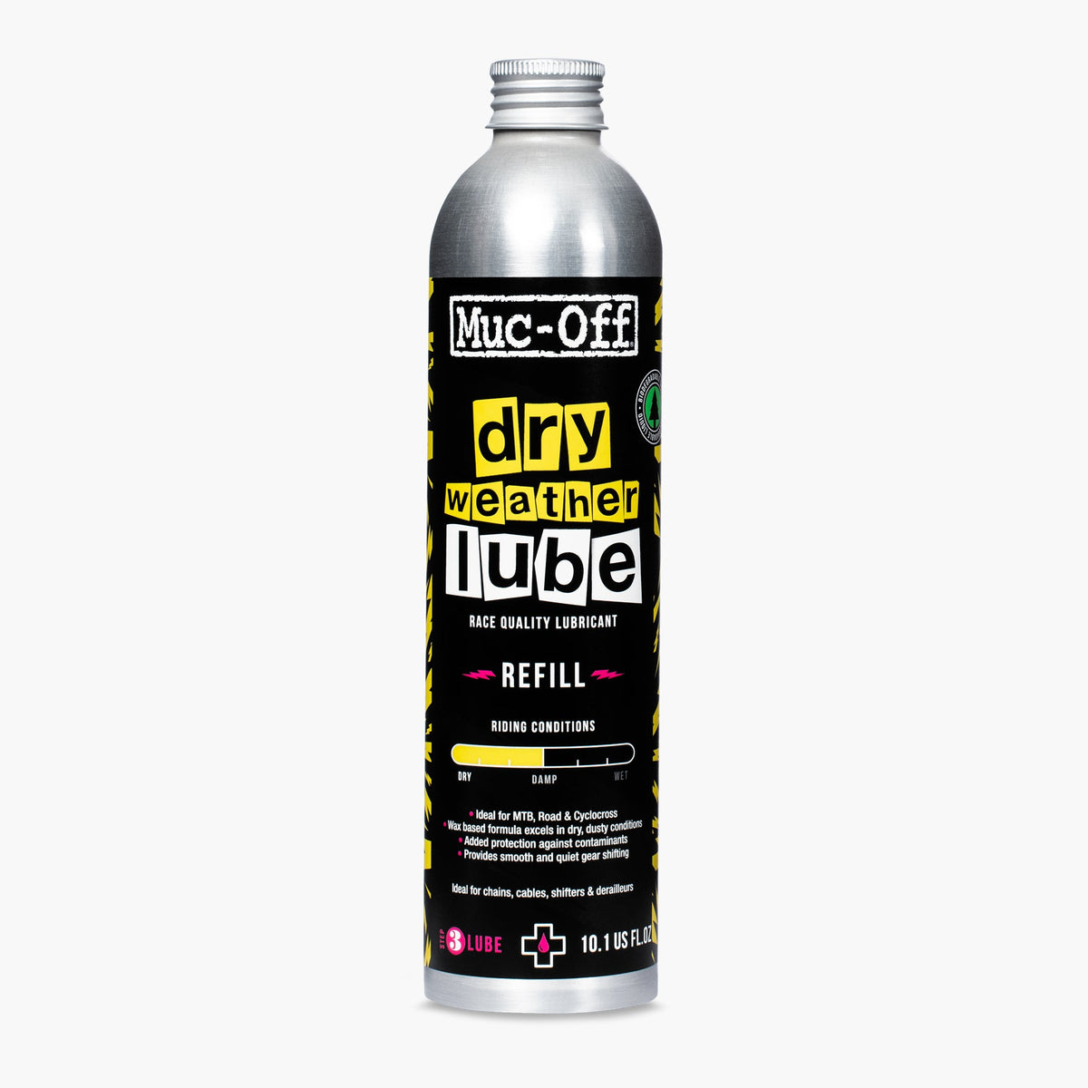 Muc-Off Bicycle Dry Weather Lube Refill Bottle 300ml