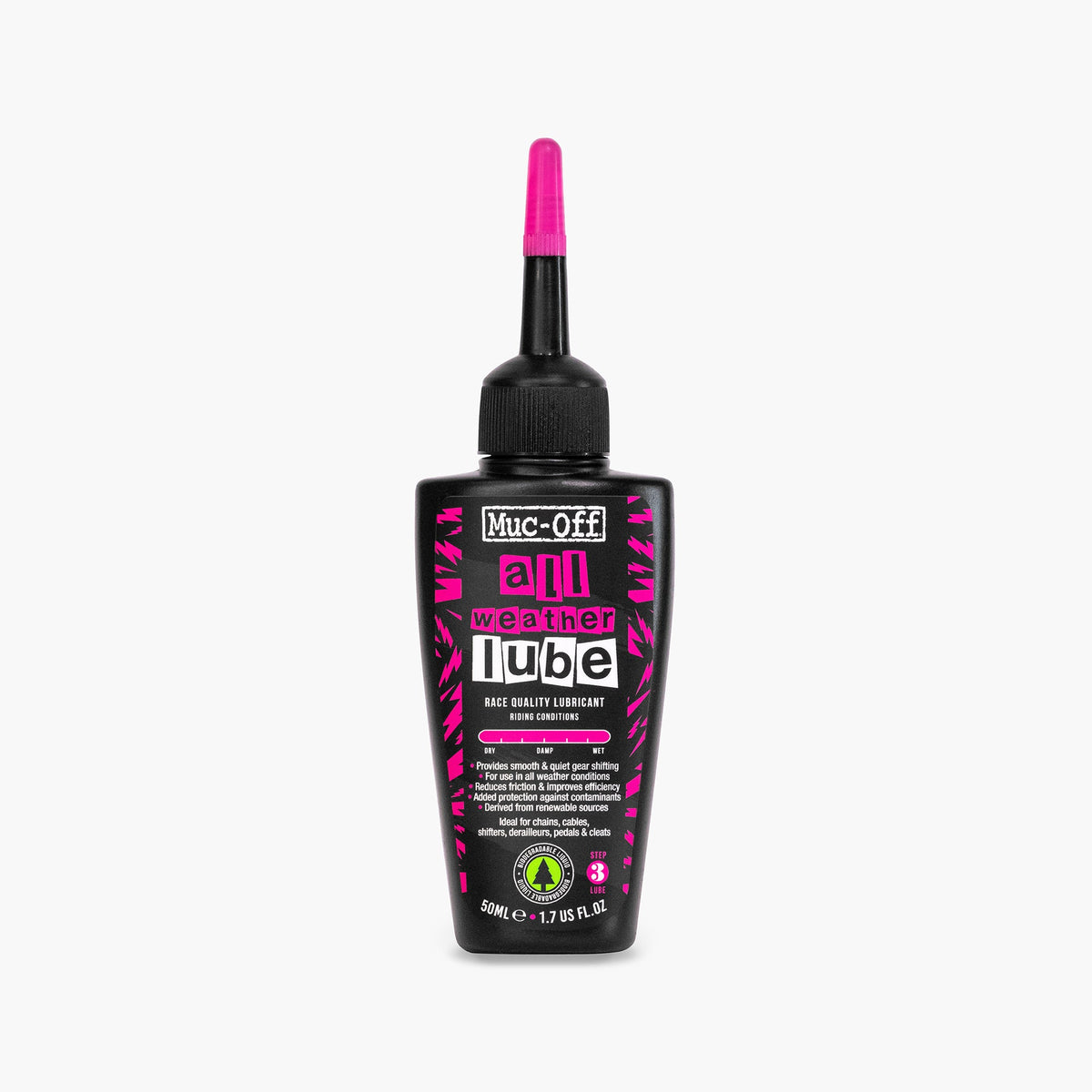 Muc-Off Bicycle All Weather Lube Bottle 50ml
