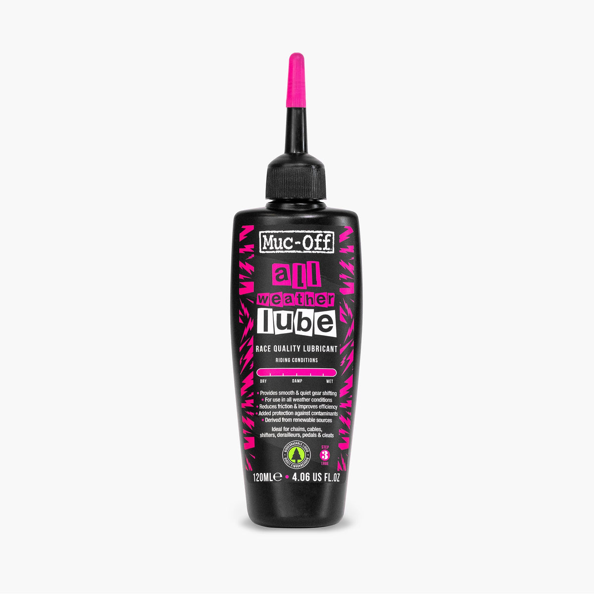 Muc-Off Bicycle All Weather Lube Bottle 120ml